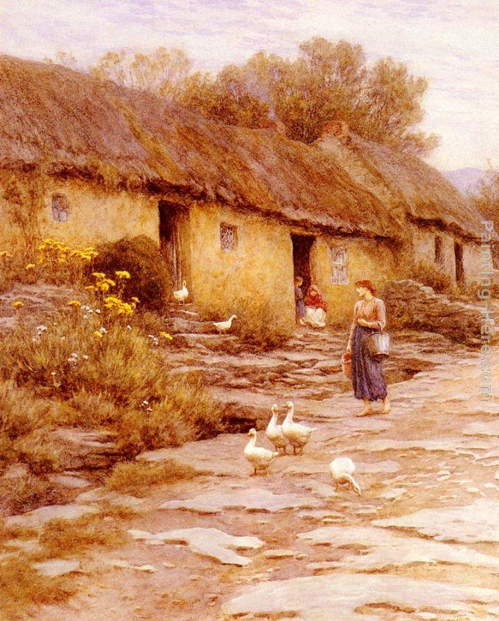 Helen Mary Elizabeth Allingham Irish Cottage